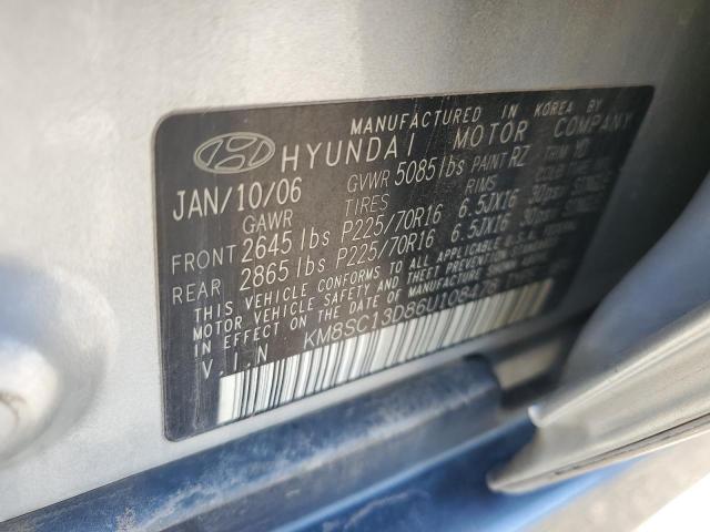 Photo 12 VIN: KM8SC13D86U108478 - HYUNDAI SANTA FE 