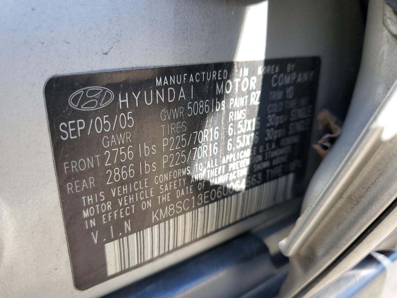 Photo 11 VIN: KM8SC13E06U064663 - HYUNDAI SANTA FE 