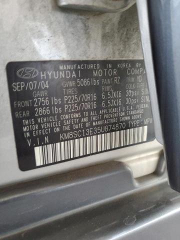 Photo 11 VIN: KM8SC13E35U874870 - HYUNDAI SANTA FE G 