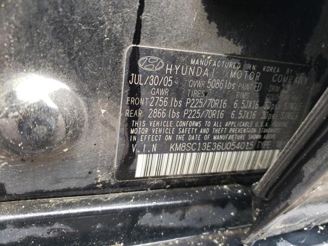 Photo 12 VIN: KM8SC13E36U054015 - HYUNDAI SANTA FE G 