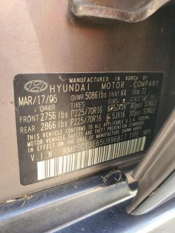 Photo 13 VIN: KM8SC13E65U996817 - HYUNDAI SANTA FE G 