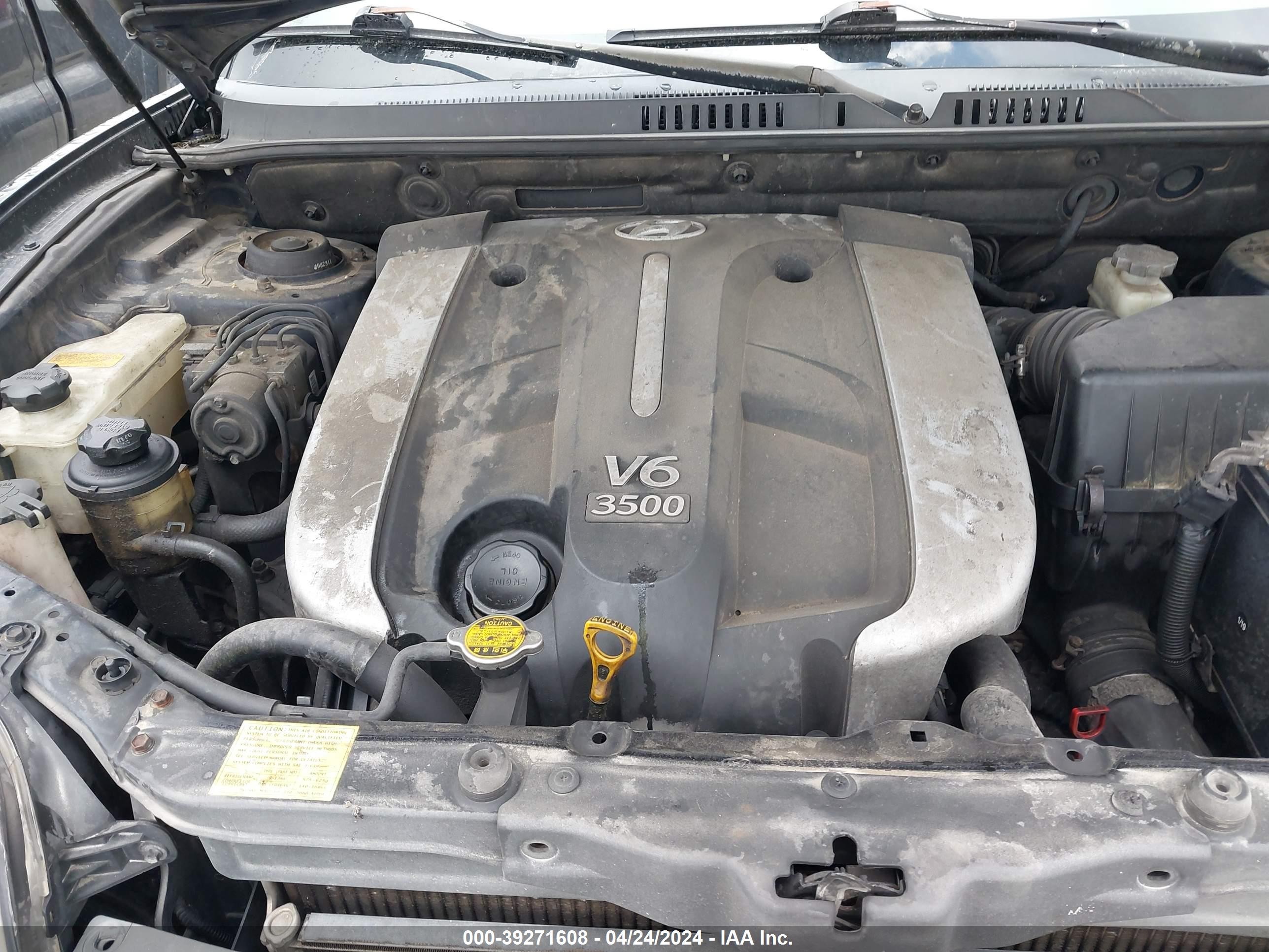 Photo 9 VIN: KM8SC13E94U831956 - HYUNDAI SANTA FE 