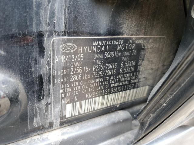 Photo 11 VIN: KM8SC13E95U011152 - HYUNDAI SANTA FE 