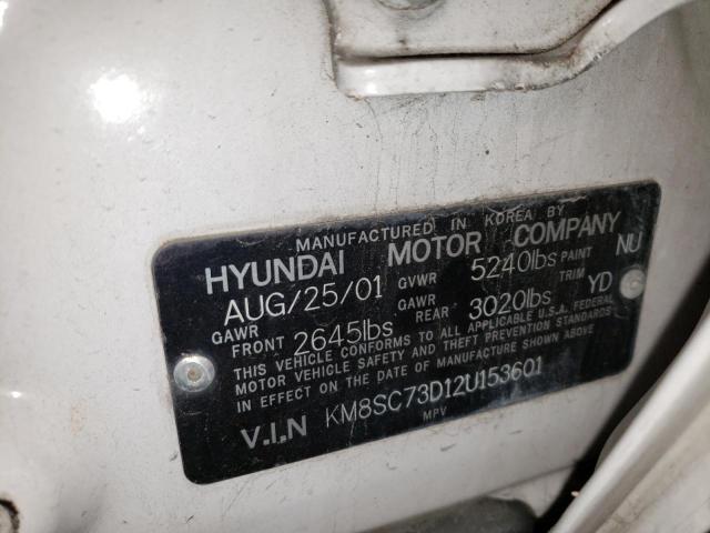 Photo 12 VIN: KM8SC73D12U153601 - HYUNDAI SANTA FE 