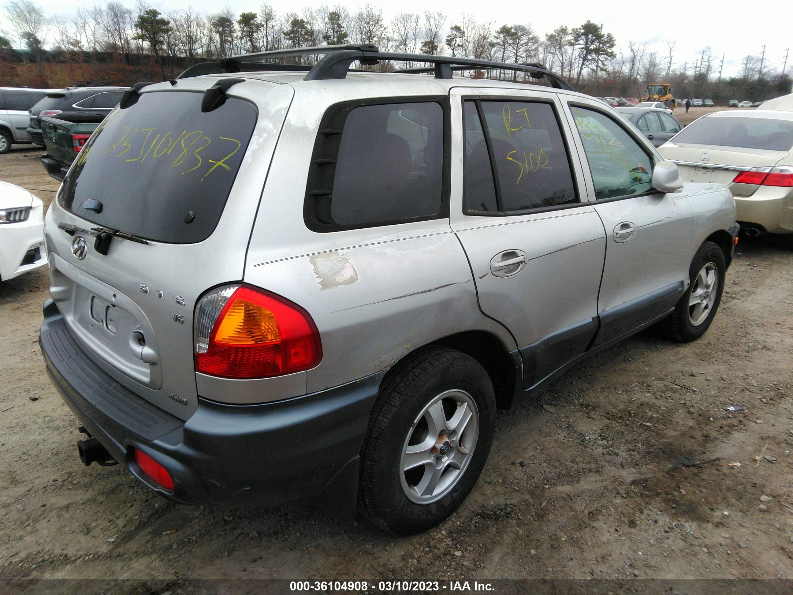 Photo 3 VIN: KM8SC73D12U312181 - HYUNDAI SANTA FE 