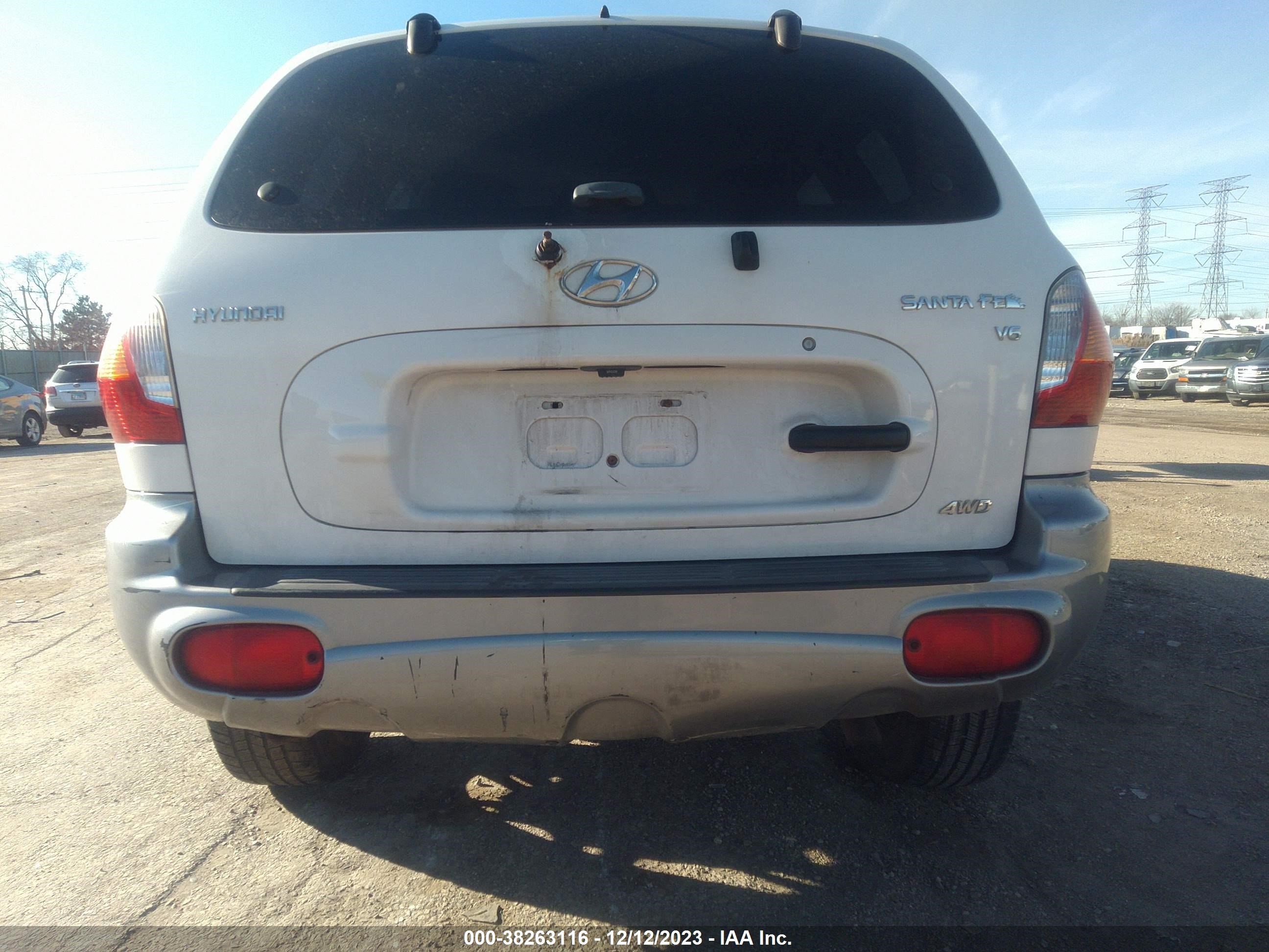 Photo 16 VIN: KM8SC73D13U428630 - HYUNDAI SANTA FE 