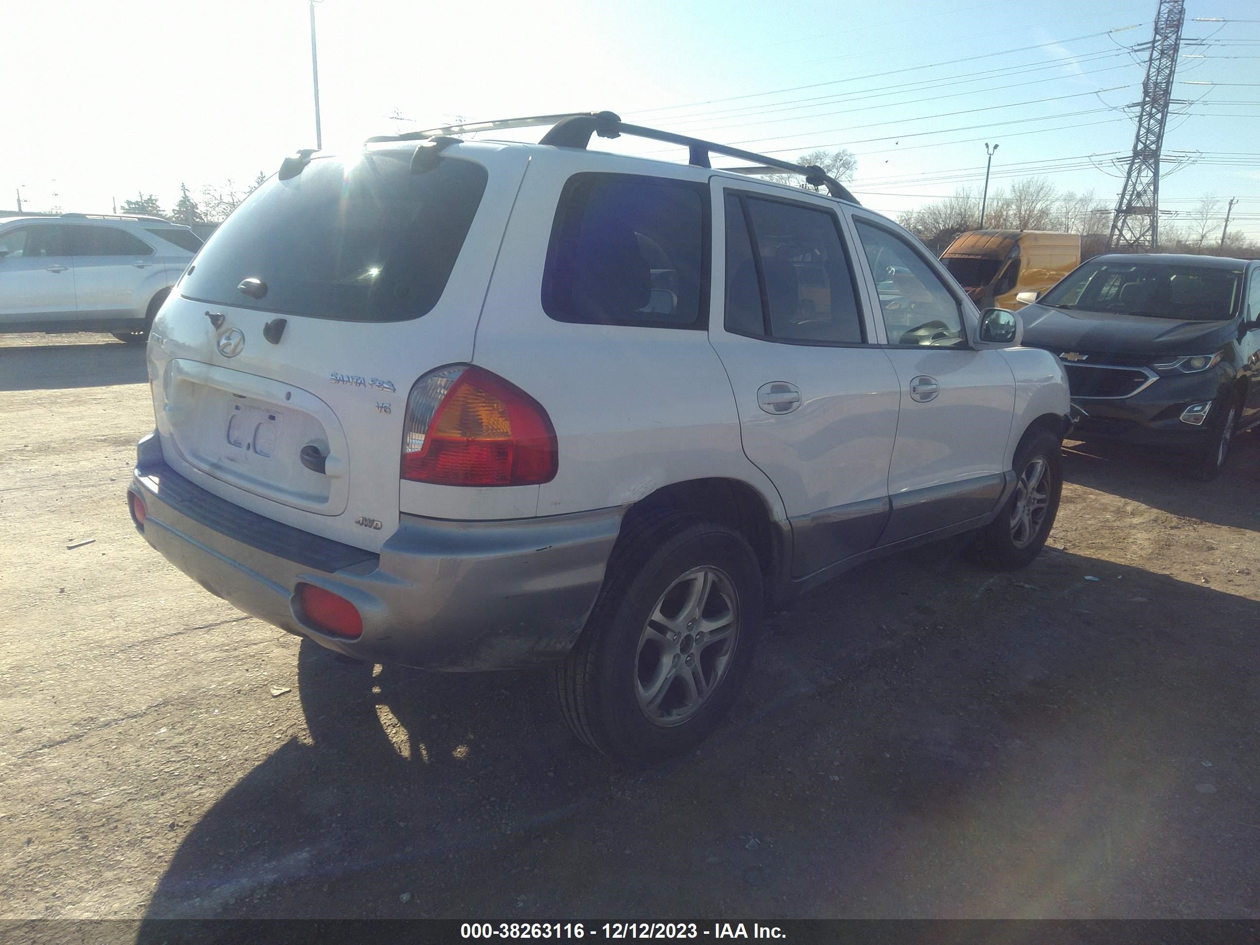 Photo 3 VIN: KM8SC73D13U428630 - HYUNDAI SANTA FE 