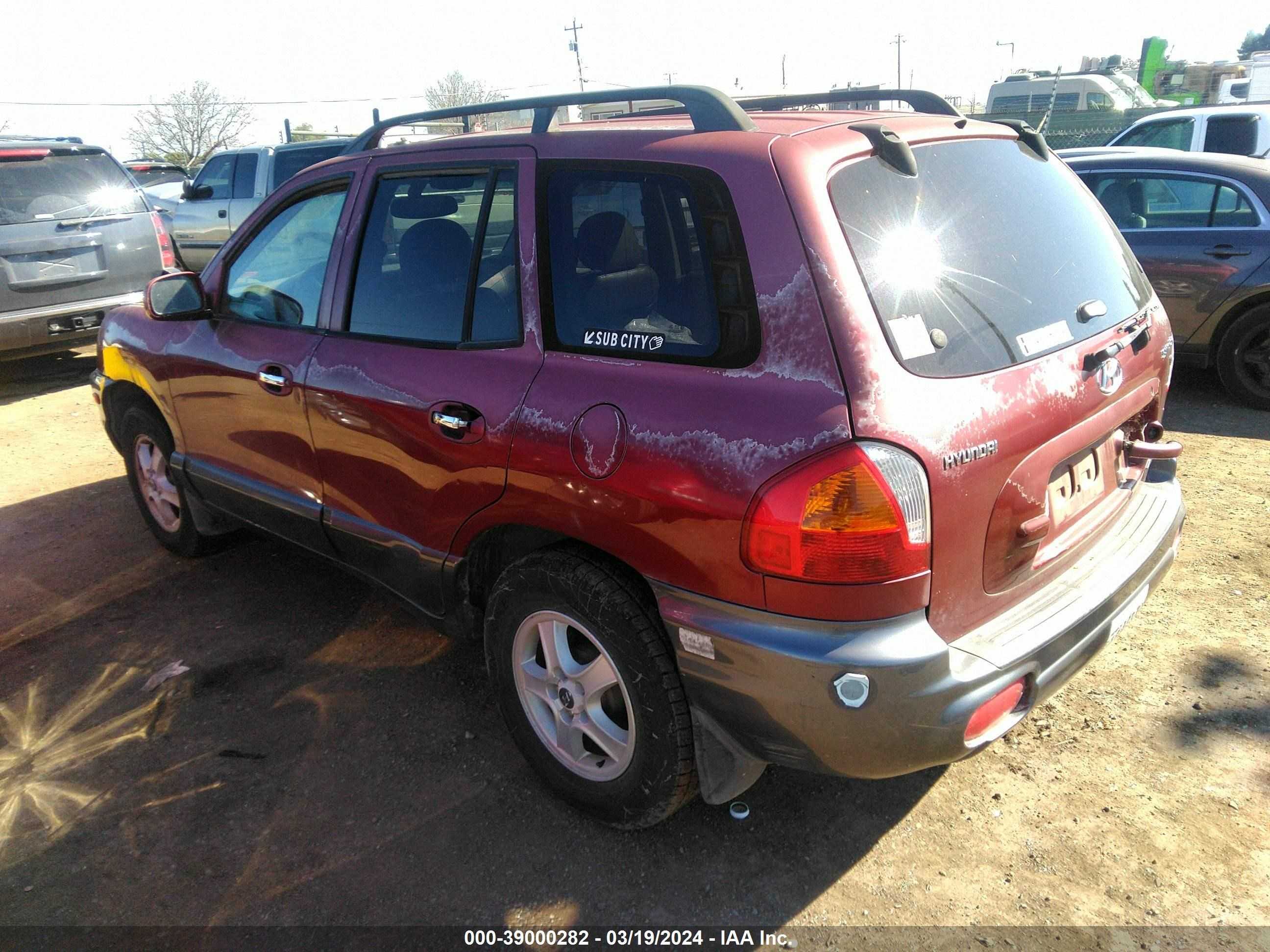 Photo 2 VIN: KM8SC73D23U406300 - HYUNDAI SANTA FE 