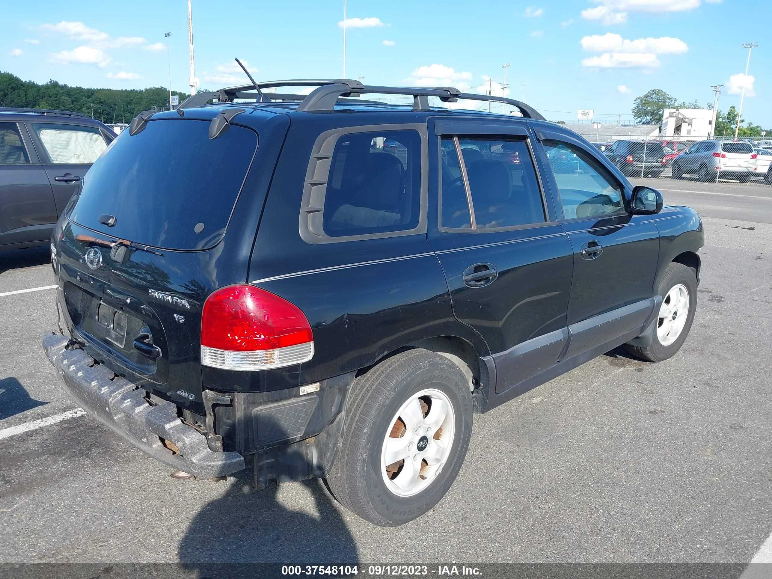 Photo 3 VIN: KM8SC73D46U104138 - HYUNDAI SANTA FE 