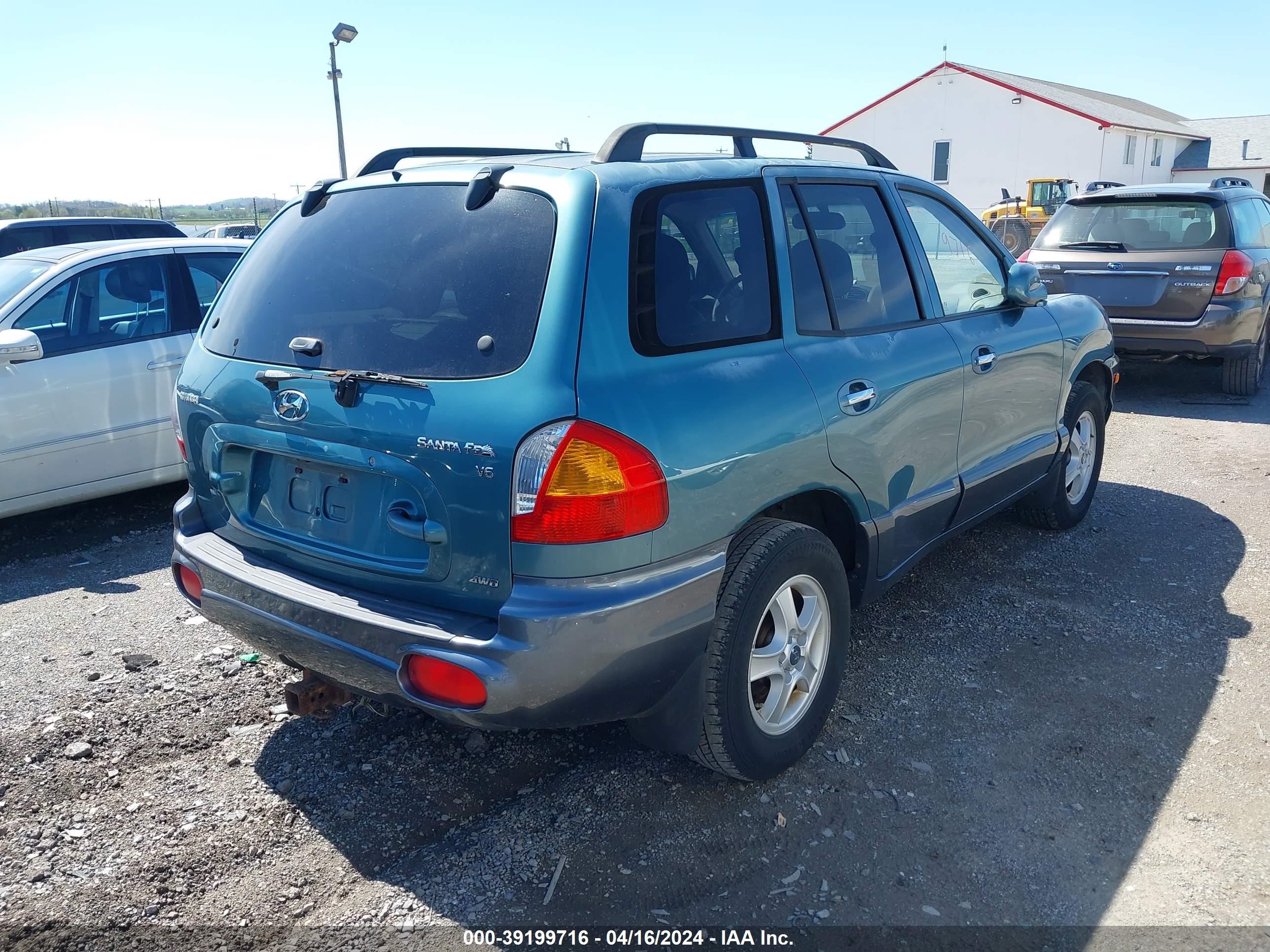 Photo 3 VIN: KM8SC73D52U189095 - HYUNDAI SANTA FE 