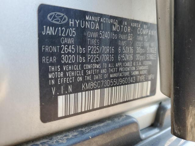 Photo 12 VIN: KM8SC73D55U960143 - HYUNDAI SANTA FE G 