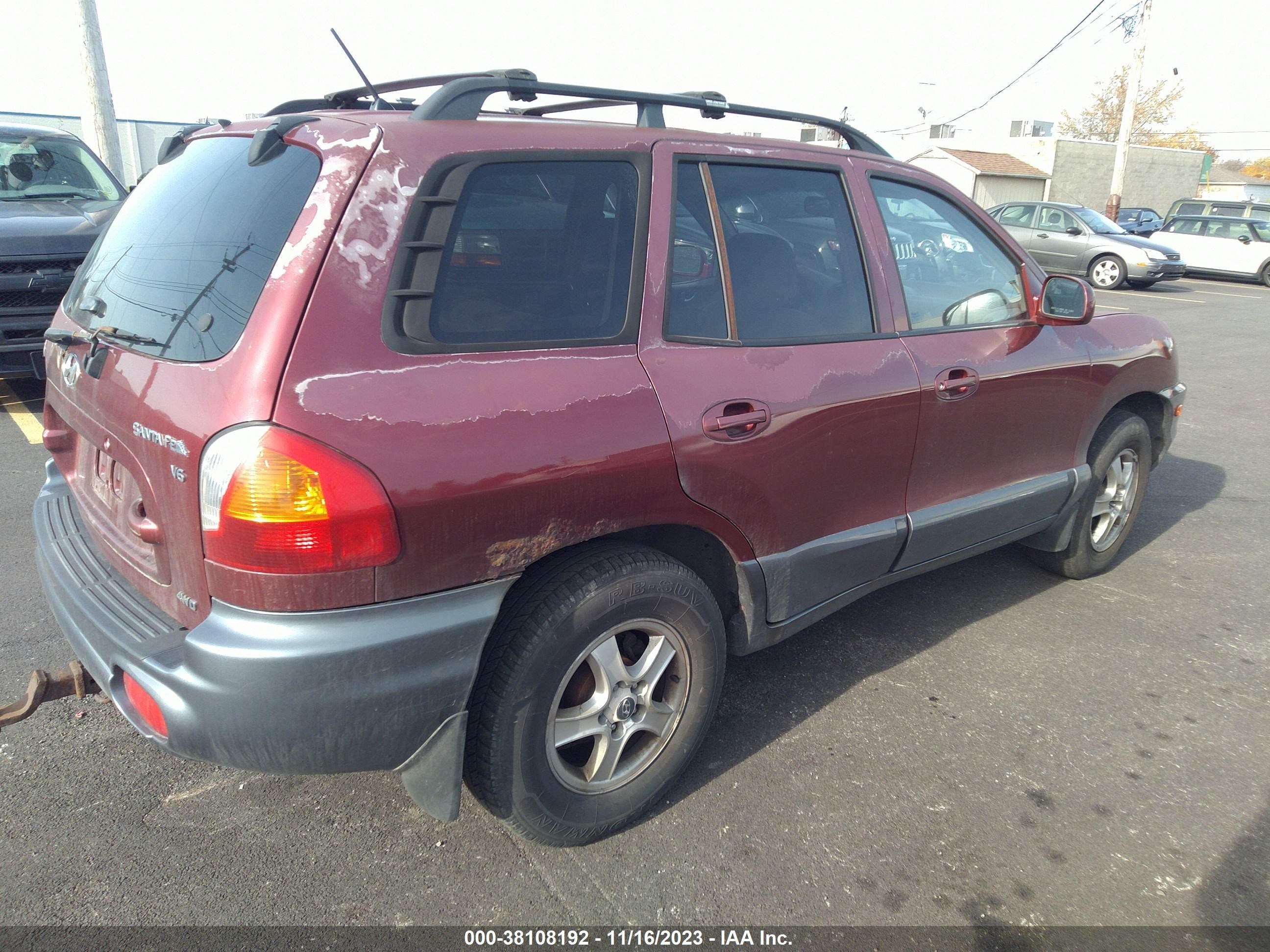 Photo 3 VIN: KM8SC73D64U747409 - HYUNDAI SANTA FE 