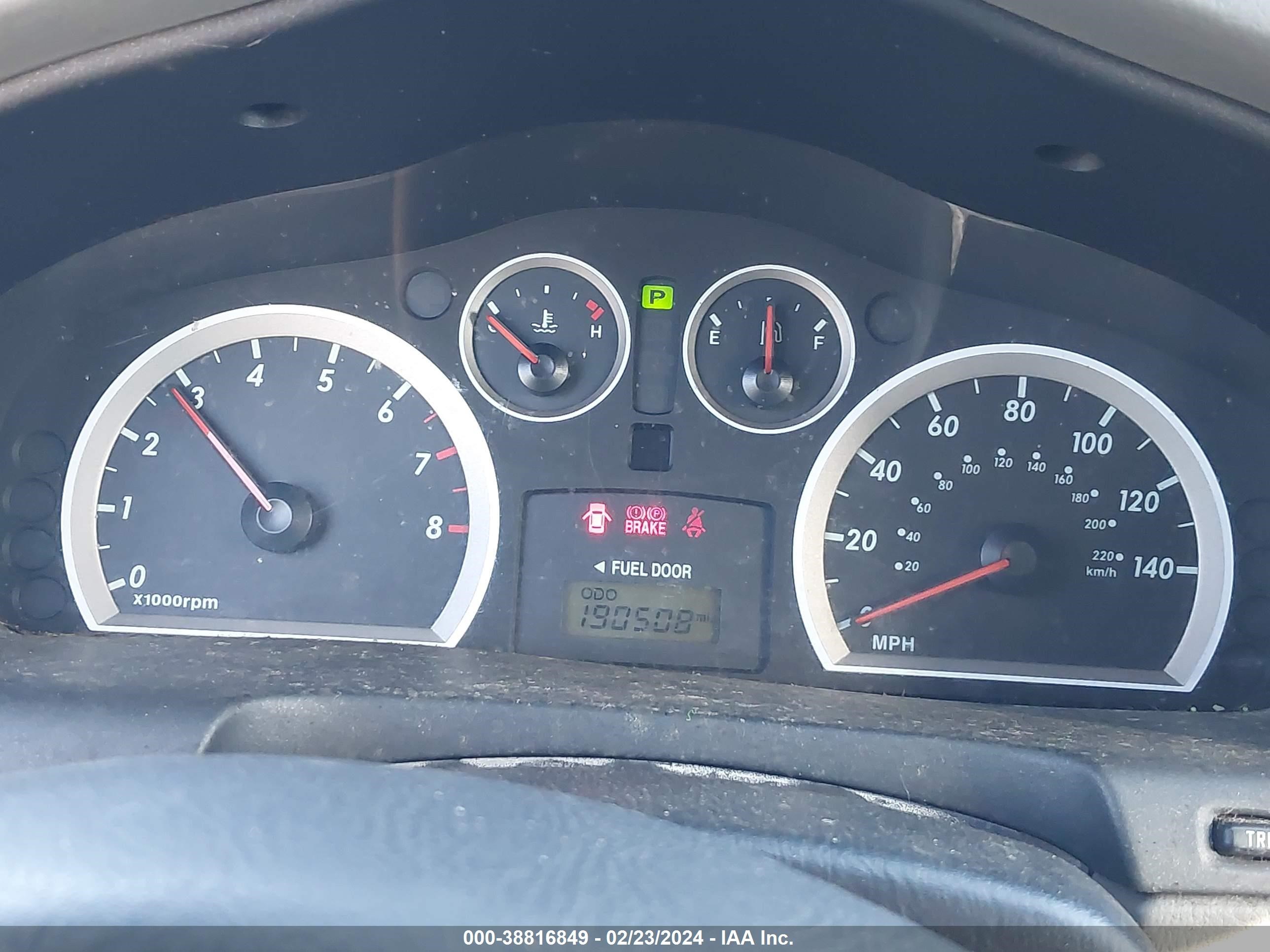 Photo 6 VIN: KM8SC73D65U953766 - HYUNDAI SANTA FE 