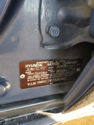 Photo 12 VIN: KM8SC73D72U313822 - HYUNDAI SANTA FE G 