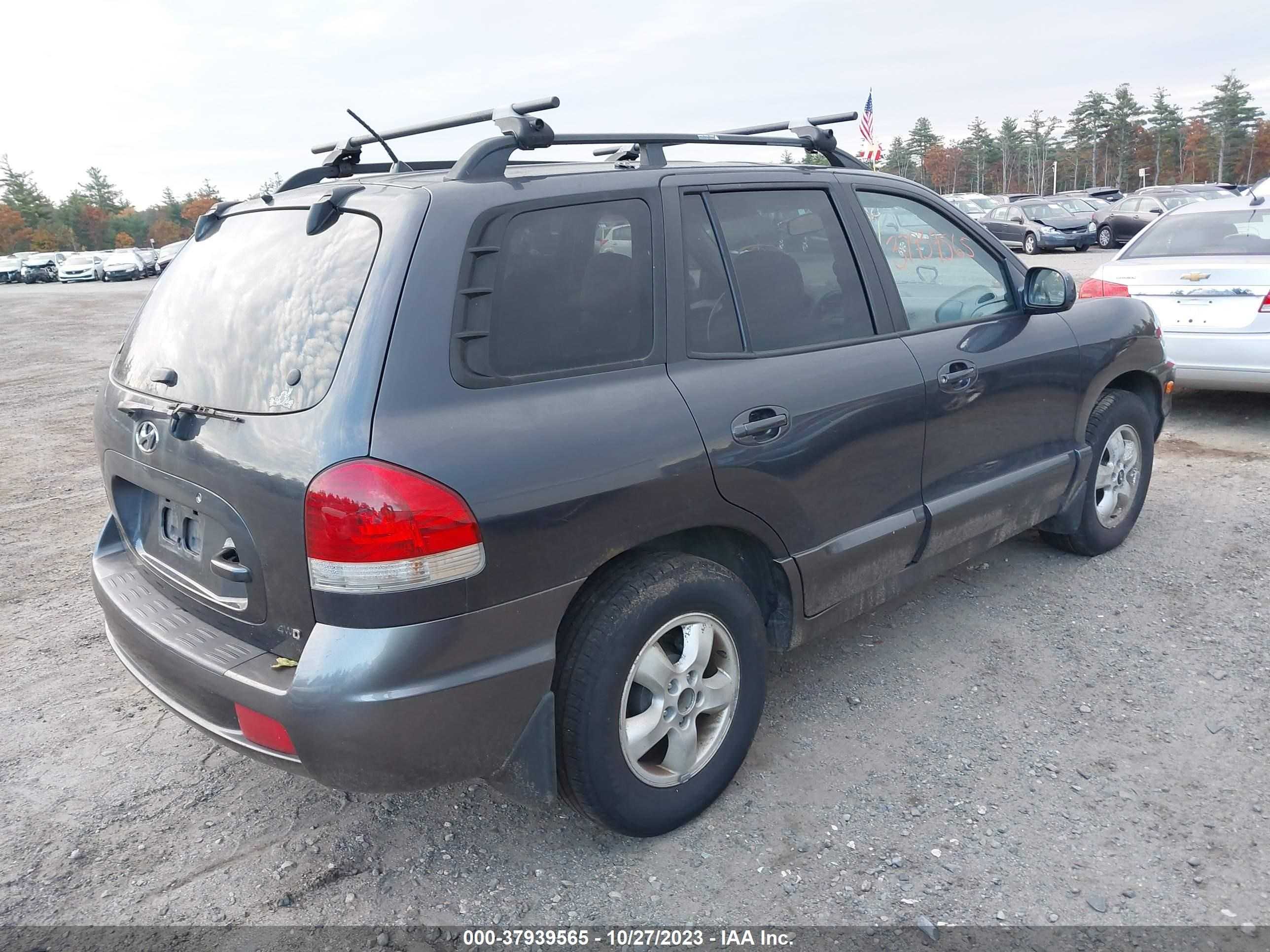 Photo 3 VIN: KM8SC73D76U050558 - HYUNDAI SANTA FE 