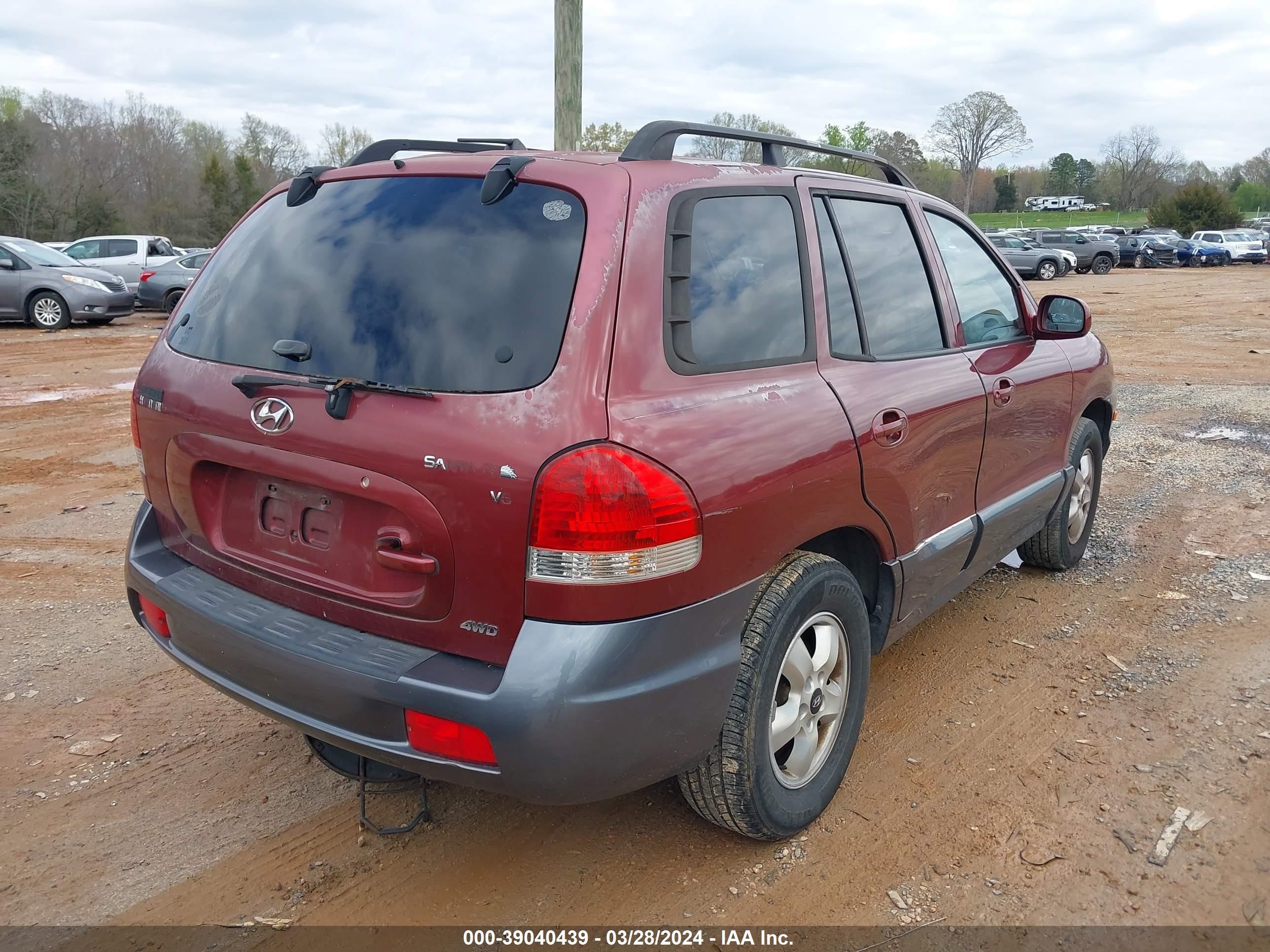 Photo 3 VIN: KM8SC73D85U027126 - HYUNDAI SANTA FE 