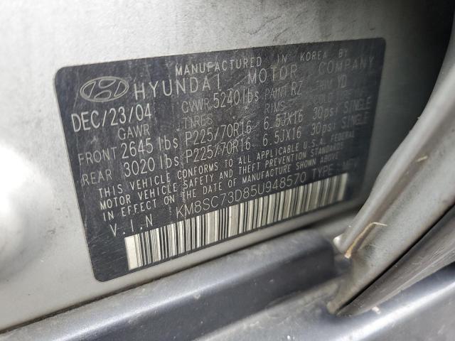 Photo 12 VIN: KM8SC73D85U948570 - HYUNDAI SANTA FE 