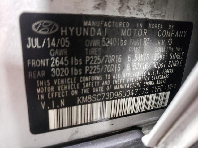 Photo 11 VIN: KM8SC73D96U047175 - HYUNDAI SANTA FE 