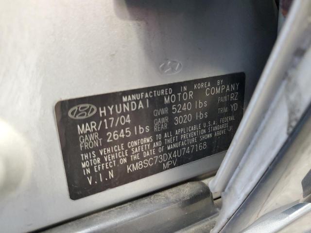 Photo 12 VIN: KM8SC73DX4U747168 - HYUNDAI SANTA FE G 