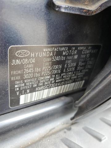 Photo 12 VIN: KM8SC73DX4U816487 - HYUNDAI SANTA FE G 