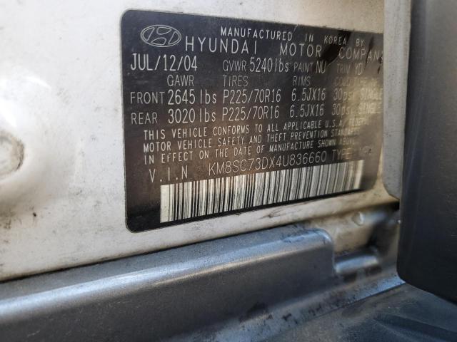 Photo 12 VIN: KM8SC73DX4U836660 - HYUNDAI SANTA FE G 