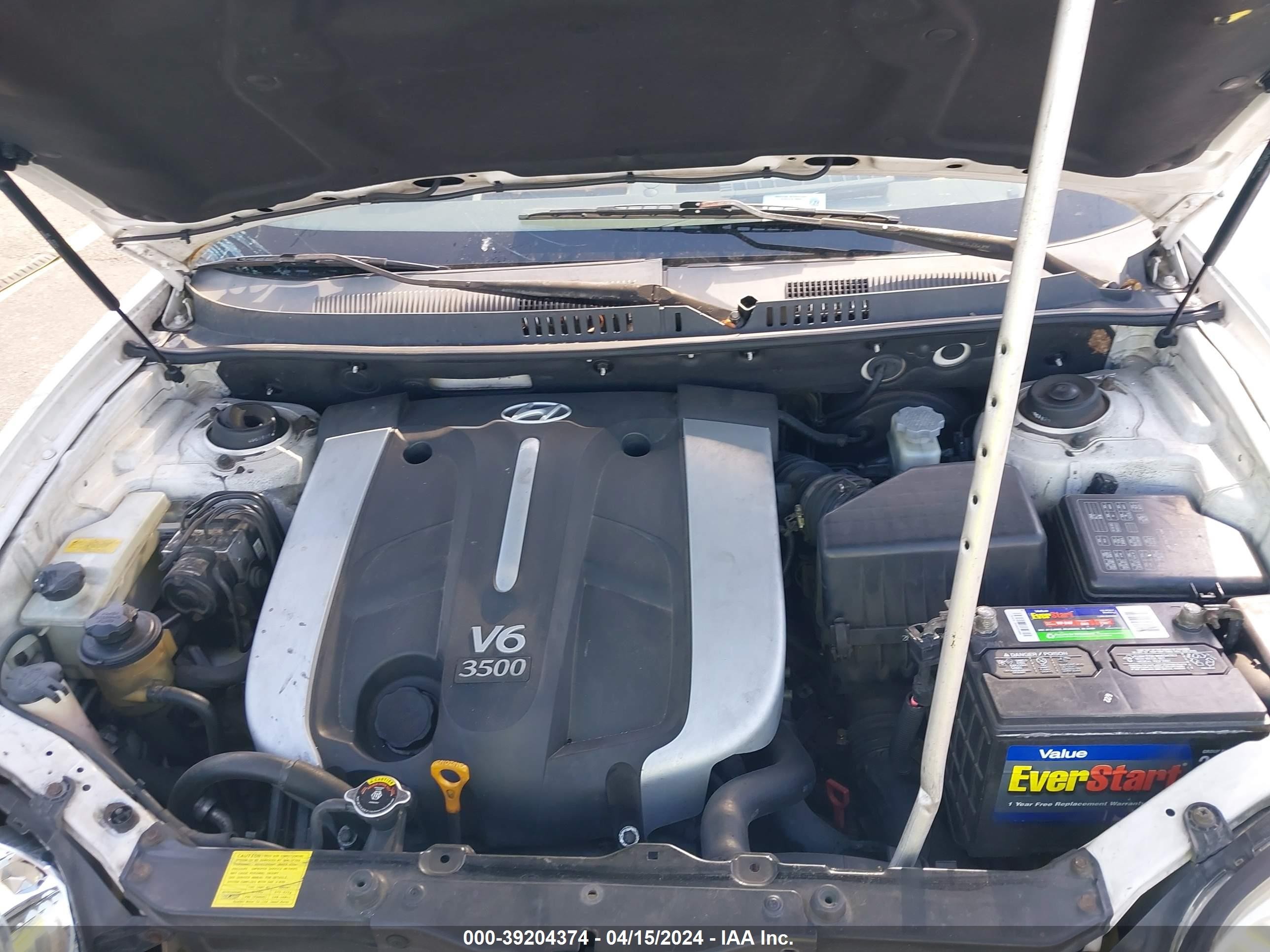 Photo 9 VIN: KM8SC73E04U826423 - HYUNDAI SANTA FE 