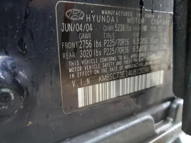 Photo 12 VIN: KM8SC73E14U813096 - HYUNDAI SANTA FE G 