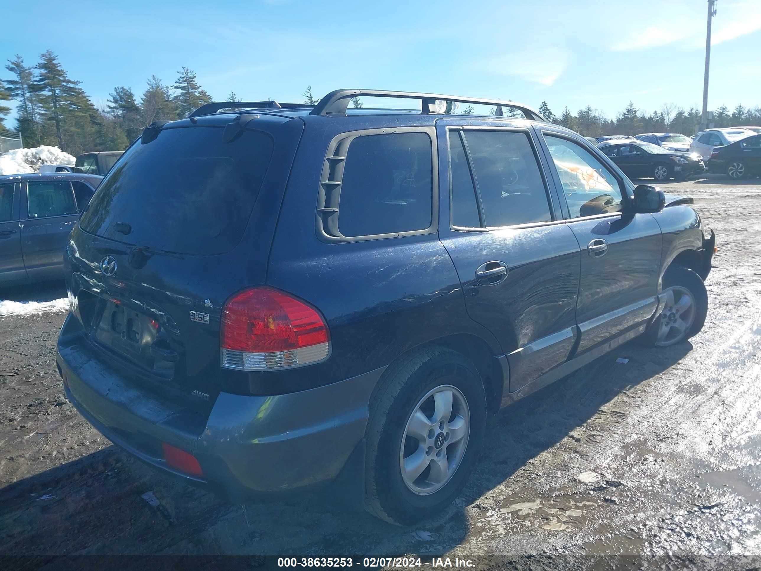 Photo 3 VIN: KM8SC73E35U000795 - HYUNDAI SANTA FE 