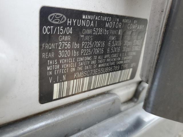 Photo 12 VIN: KM8SC73E55U896789 - HYUNDAI SANTA FE 