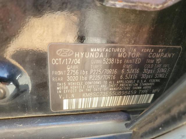 Photo 12 VIN: KM8SC73E55U898459 - HYUNDAI SANTA FE 