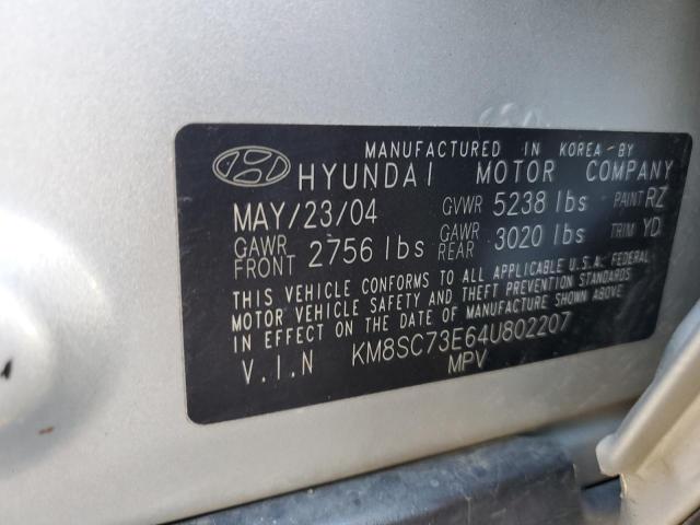 Photo 11 VIN: KM8SC73E64U802207 - HYUNDAI SANTA FE 