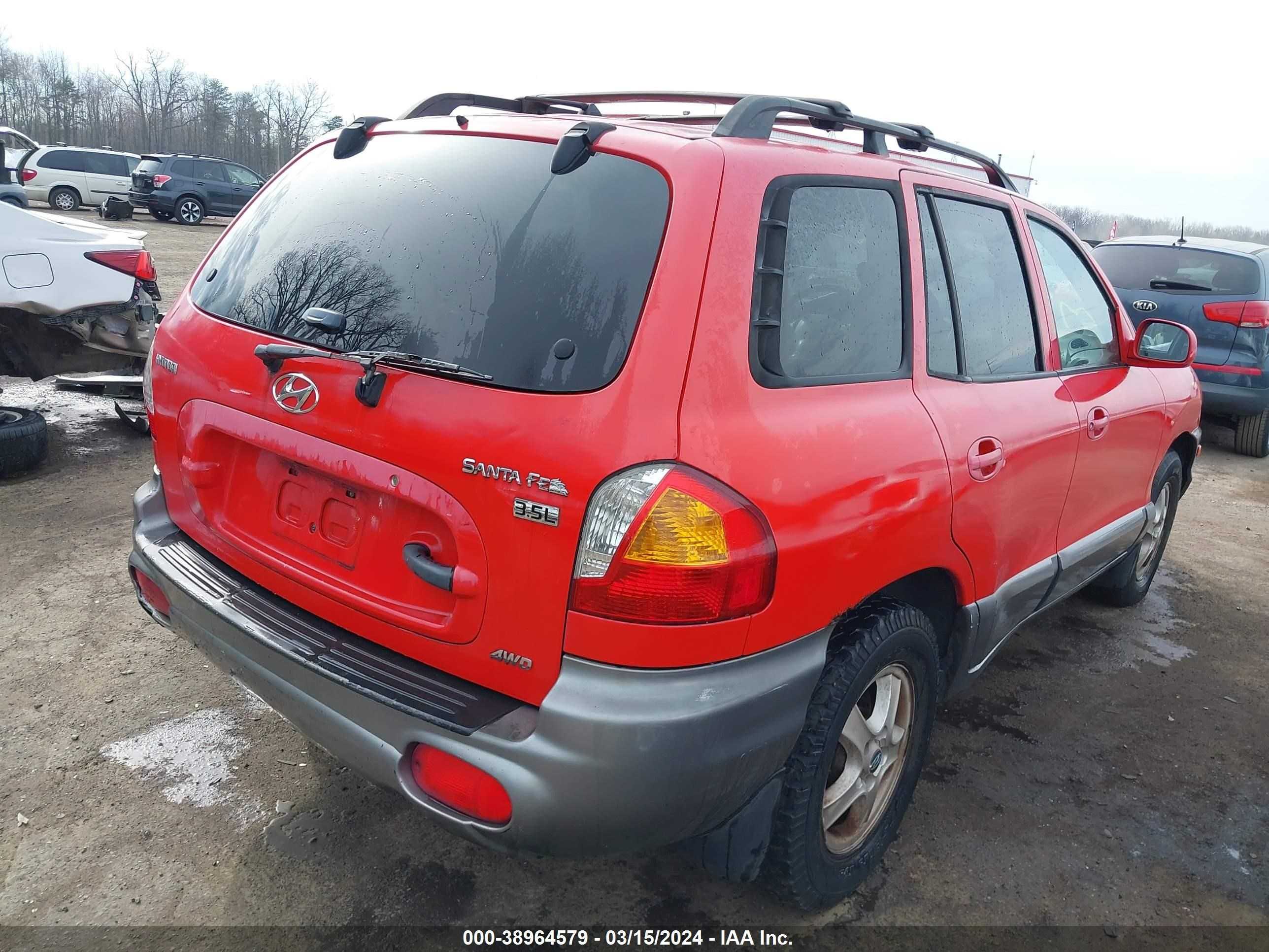 Photo 3 VIN: KM8SC73E94U727051 - HYUNDAI SANTA FE 