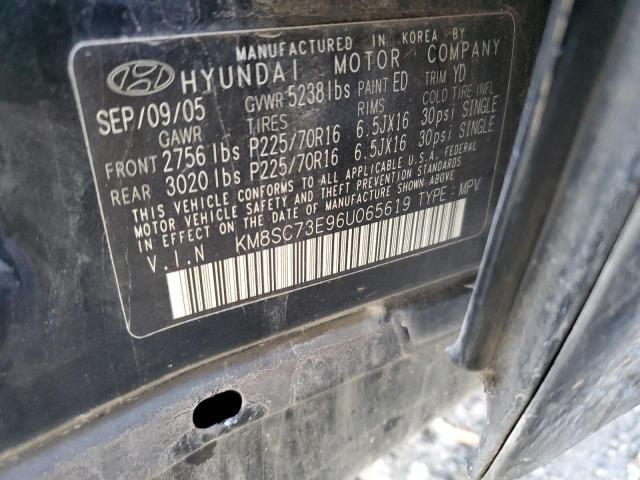 Photo 11 VIN: KM8SC73E96U065619 - HYUNDAI SANTA FE 