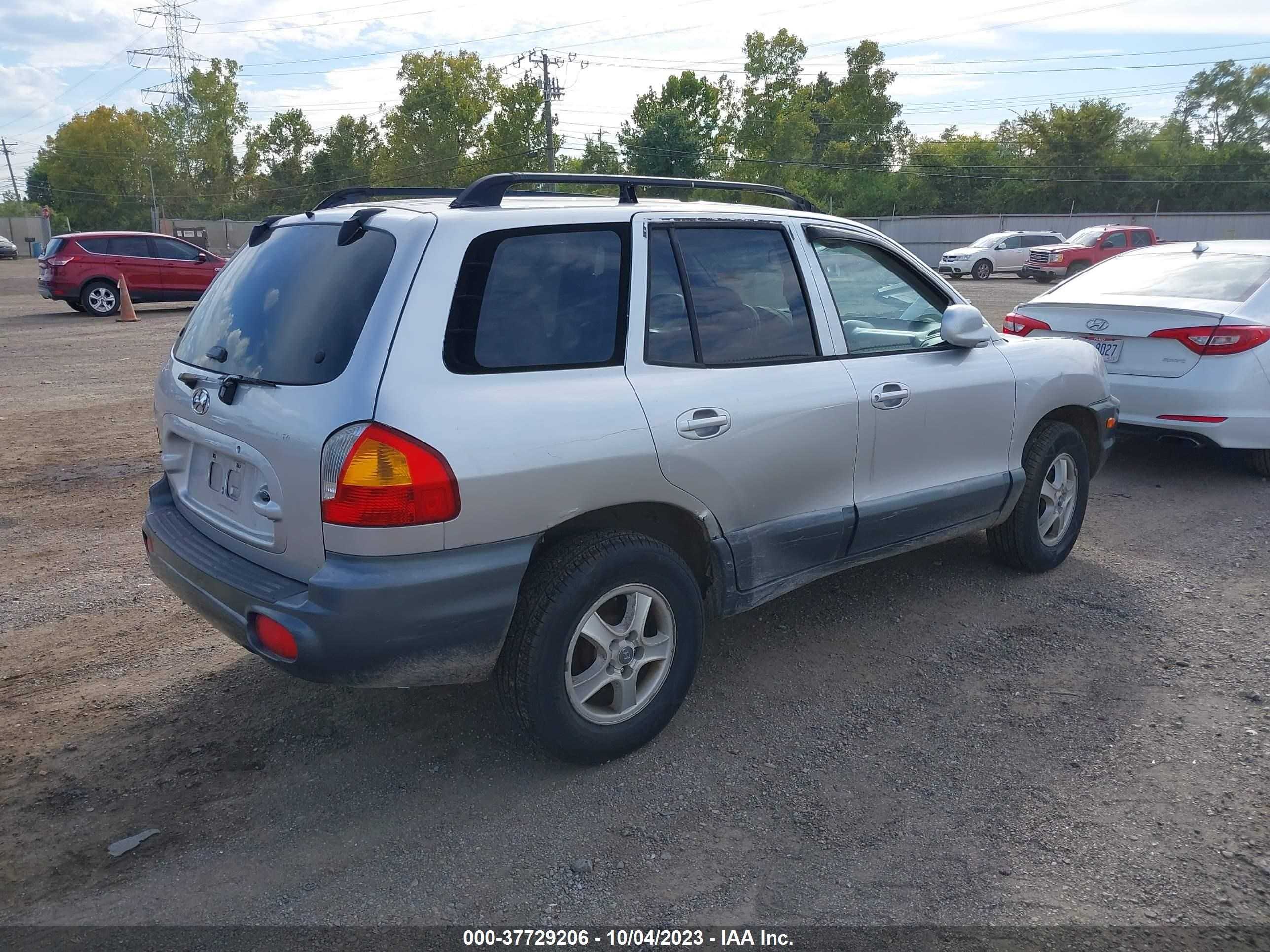 Photo 3 VIN: KM8SC83D81U124018 - HYUNDAI SANTA FE 