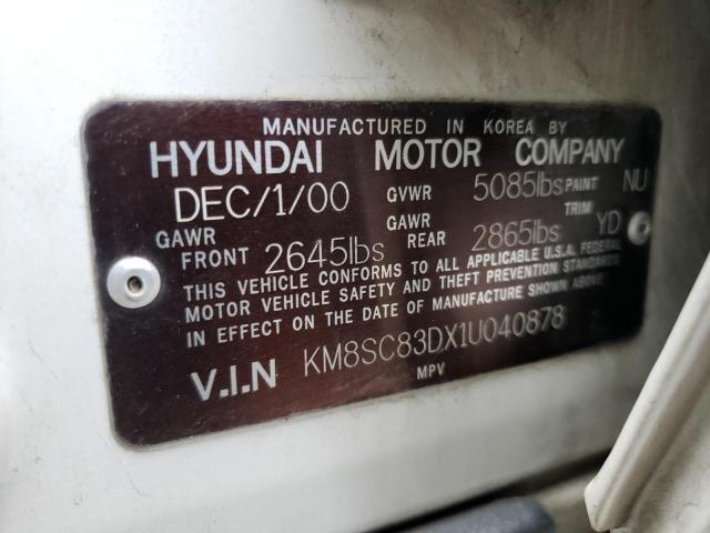 Photo 9 VIN: KM8SC83DX1U040878 - HYUNDAI SANTA FE G 