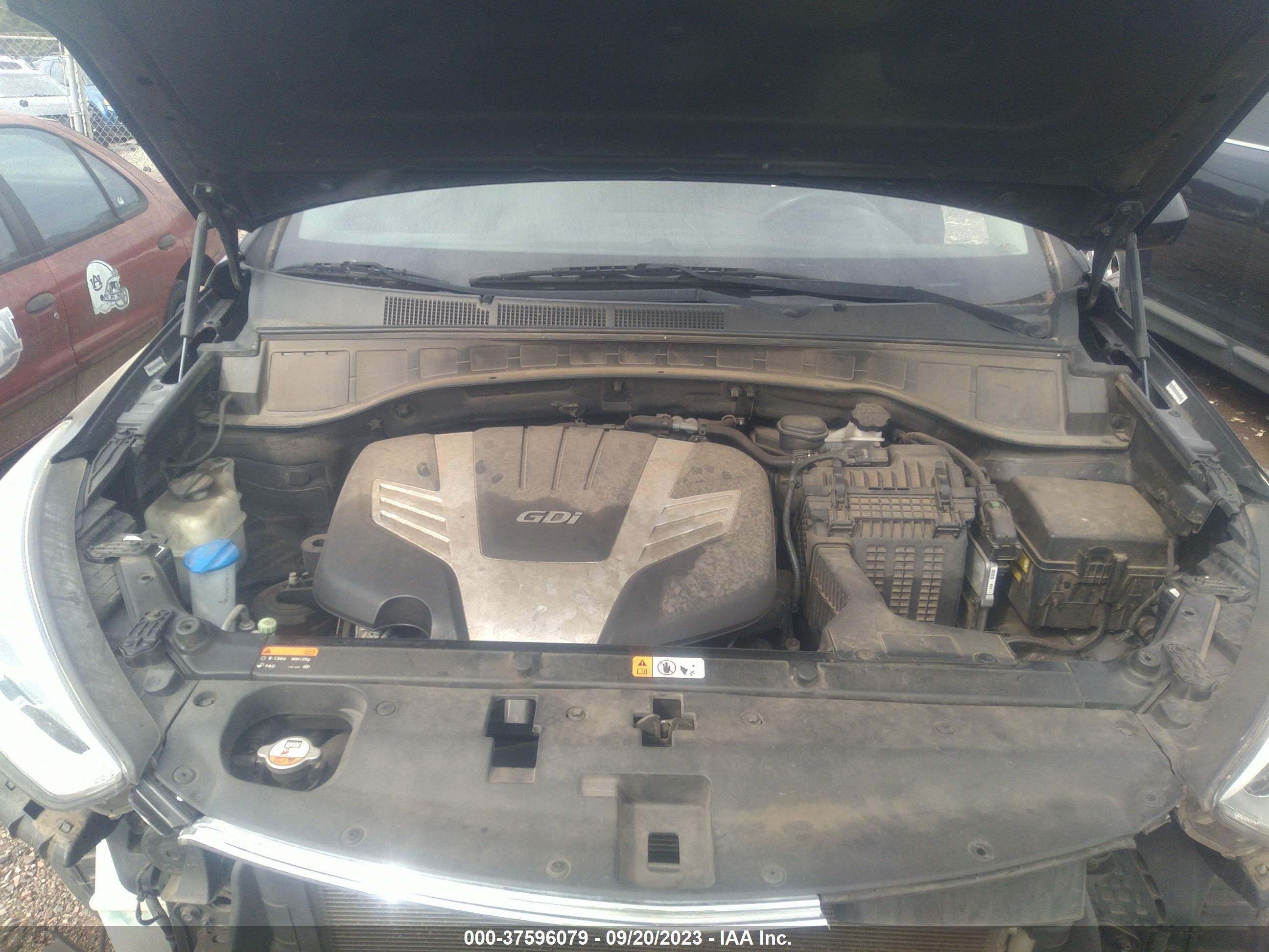 Photo 9 VIN: KM8SM4HF0DU002757 - HYUNDAI SANTA FE 