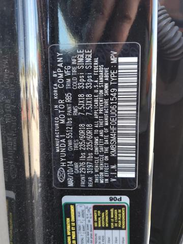 Photo 12 VIN: KM8SM4HF0EU061549 - HYUNDAI SANTA FE G 