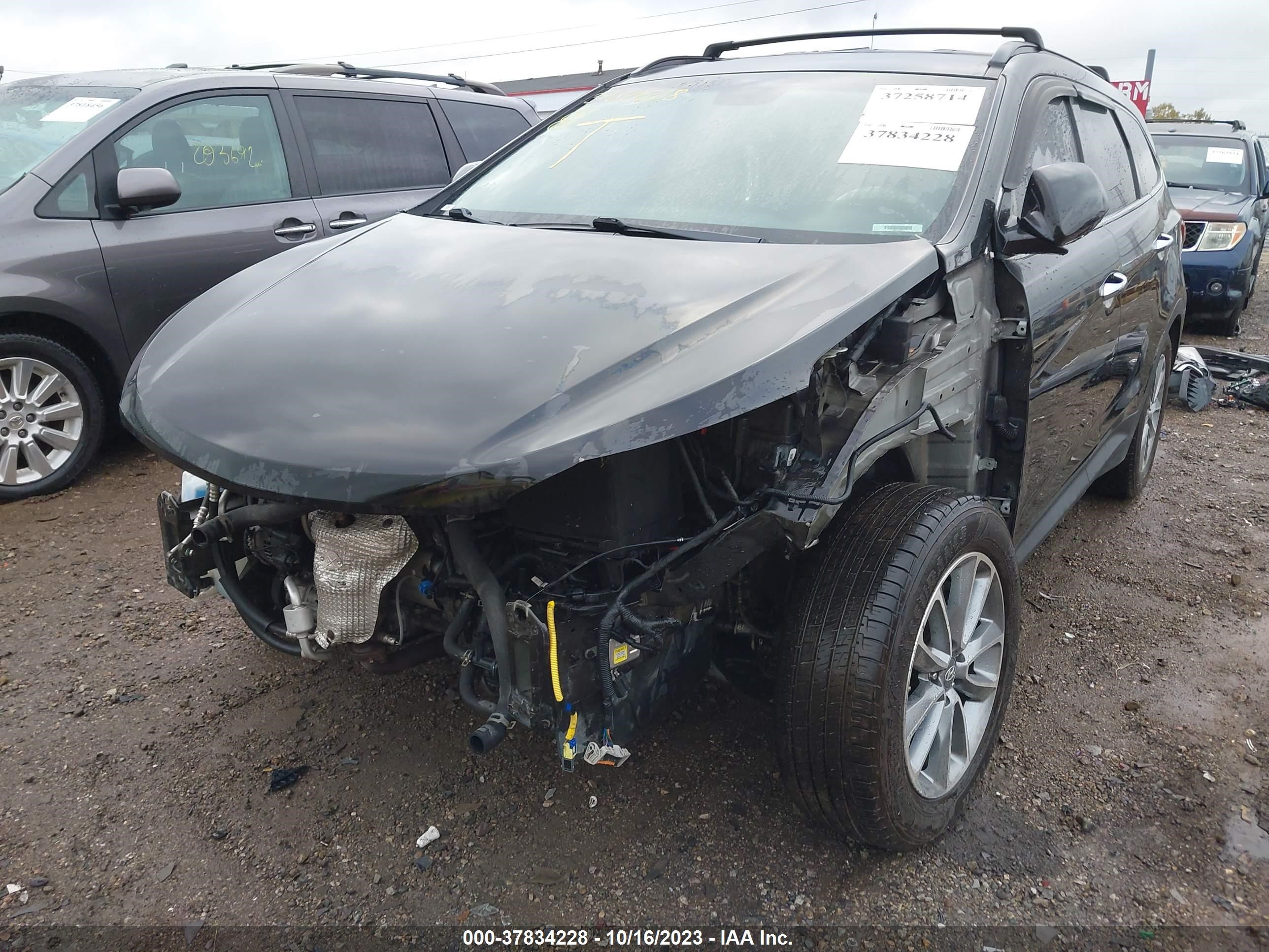 Photo 1 VIN: KM8SM4HF0HU187771 - HYUNDAI SANTA FE 