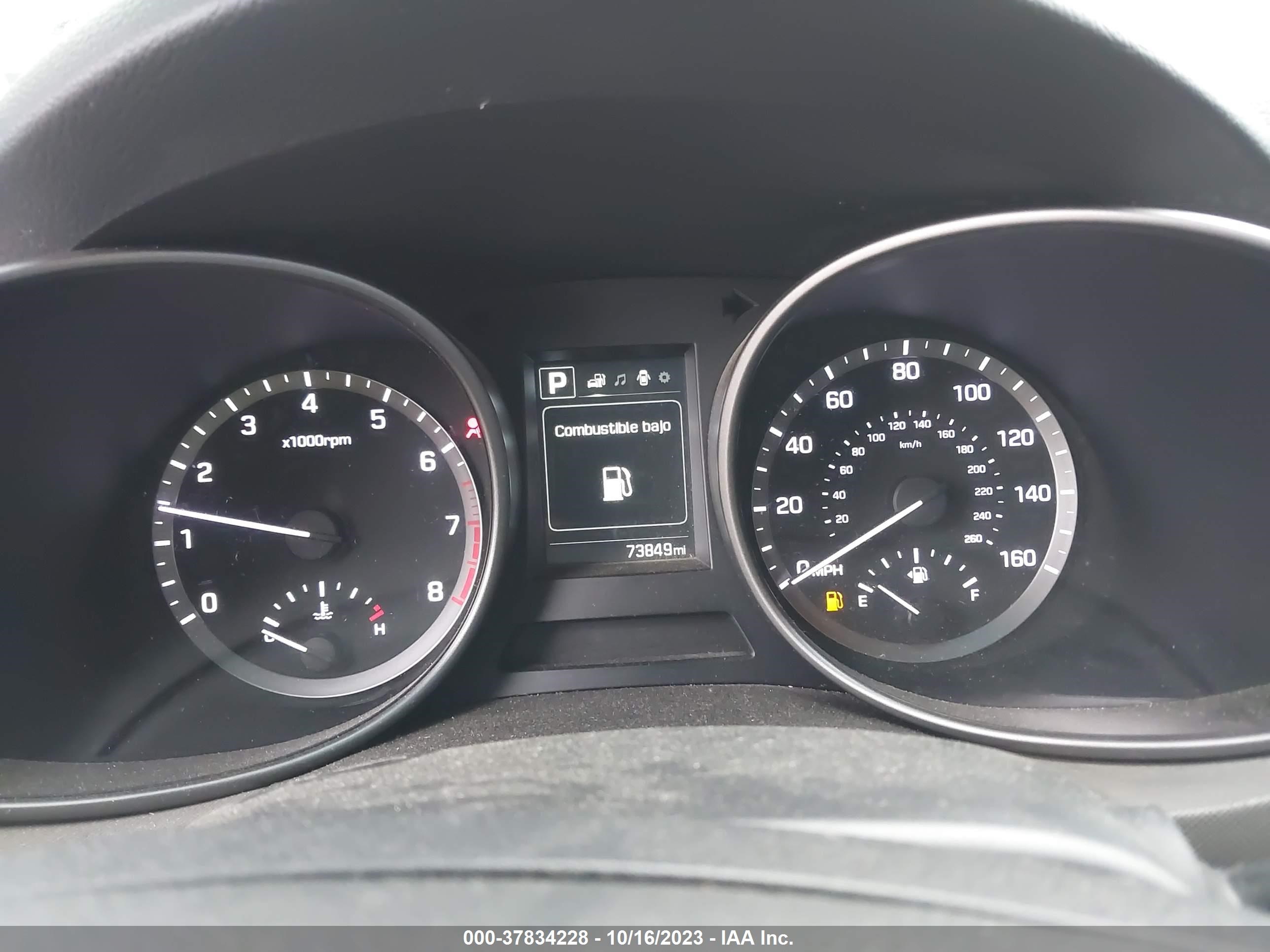 Photo 15 VIN: KM8SM4HF0HU187771 - HYUNDAI SANTA FE 