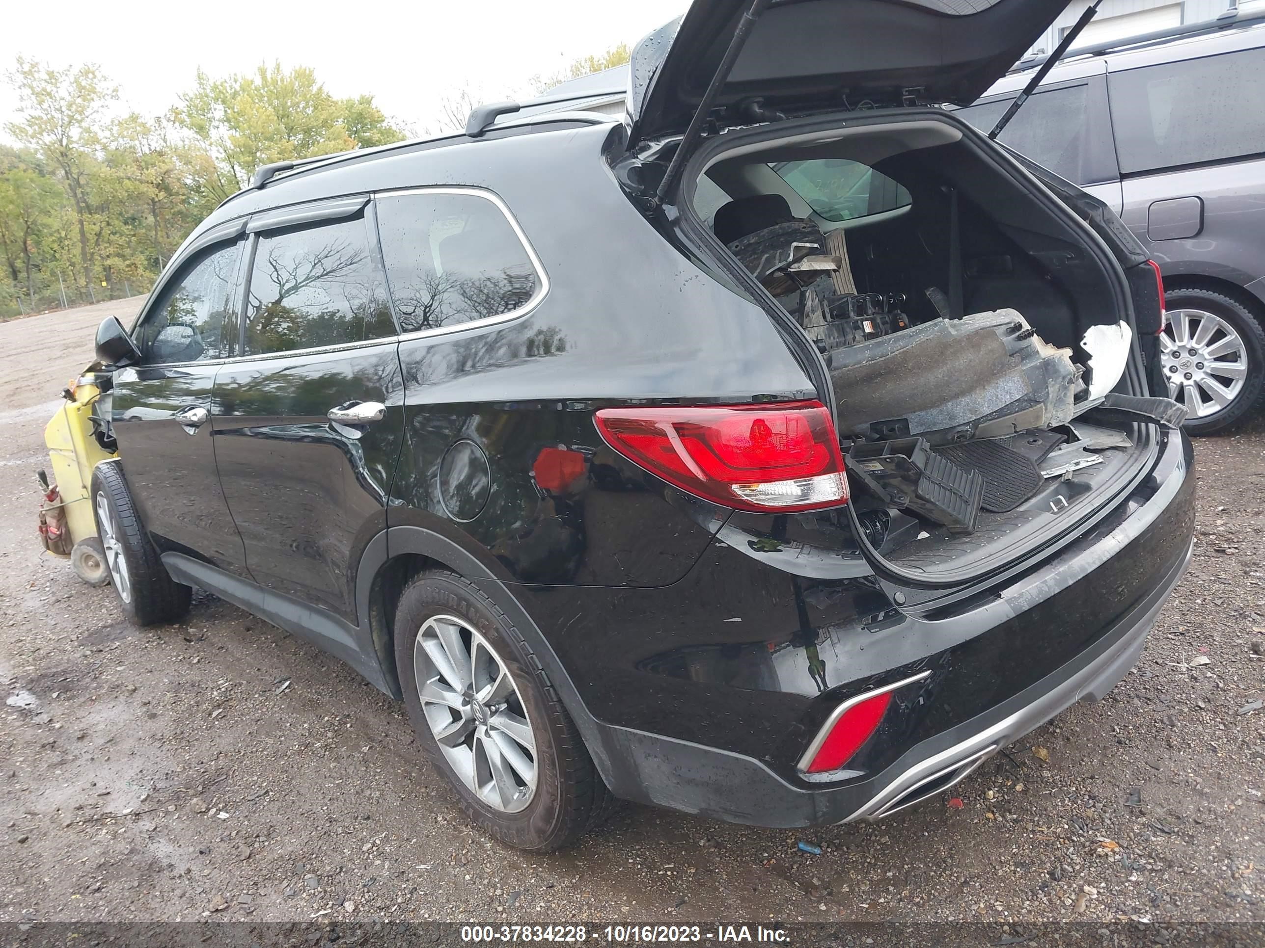 Photo 2 VIN: KM8SM4HF0HU187771 - HYUNDAI SANTA FE 