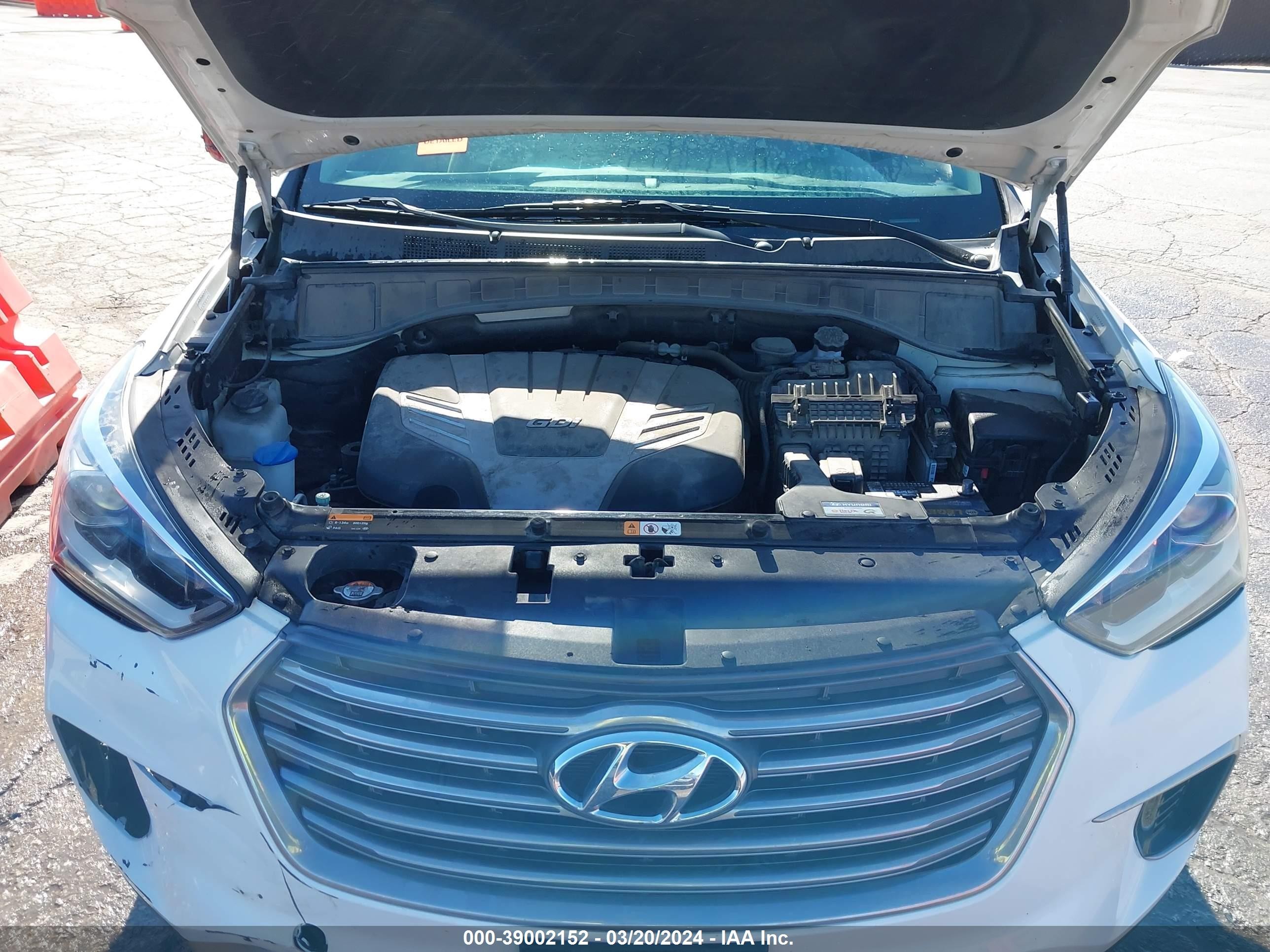 Photo 9 VIN: KM8SM4HF1HU167836 - HYUNDAI SANTA FE 