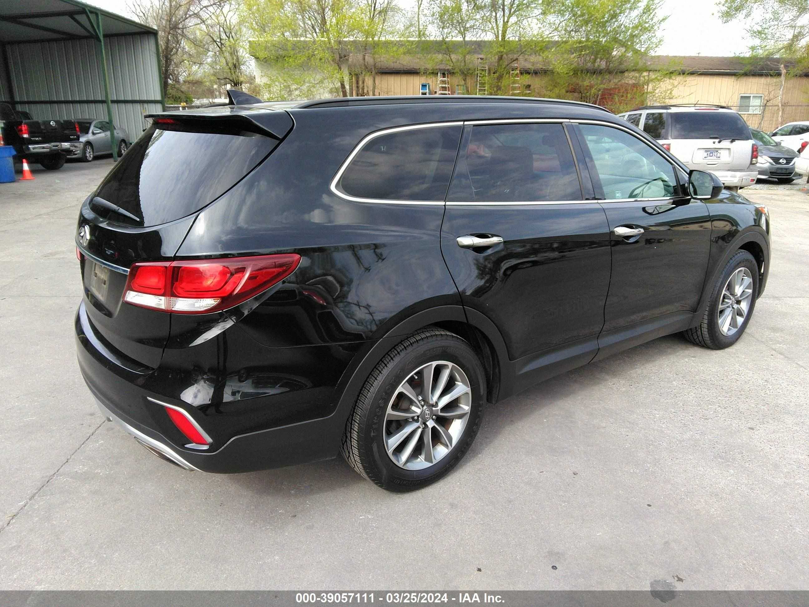 Photo 3 VIN: KM8SM4HF3HU186968 - HYUNDAI SANTA FE 