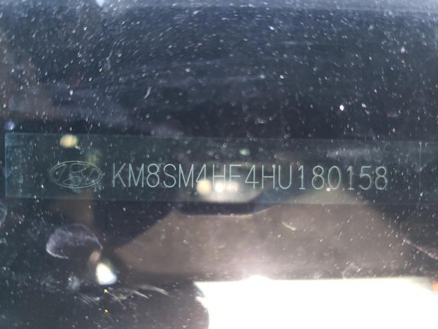 Photo 12 VIN: KM8SM4HF4HU180158 - HYUNDAI SANTA FE S 