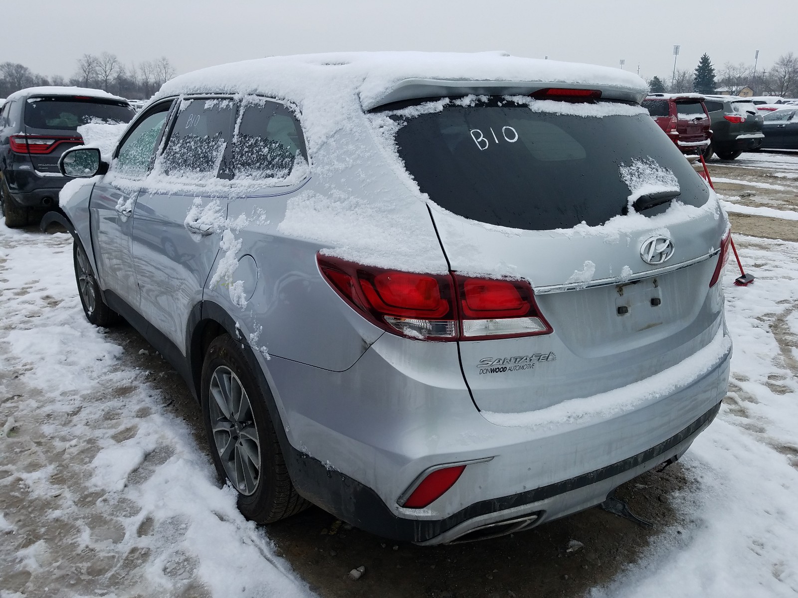 Photo 2 VIN: KM8SM4HF4HU201722 - HYUNDAI SANTA FE S 