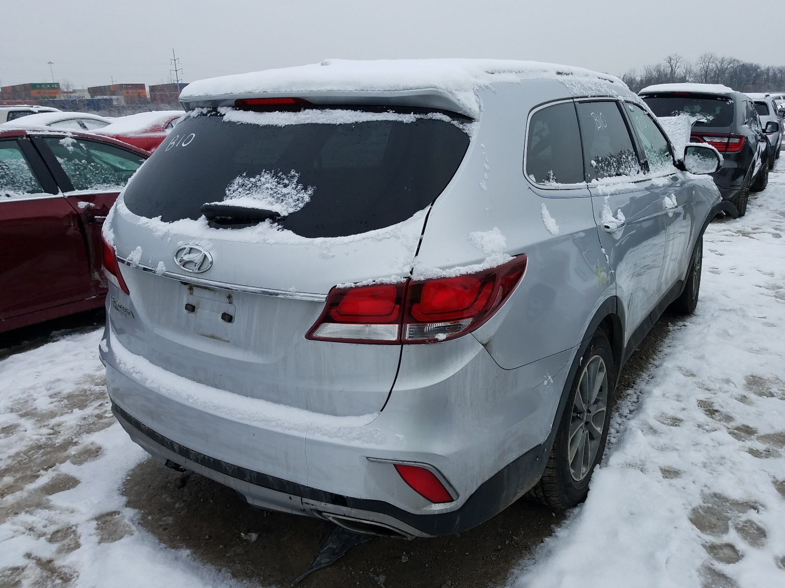 Photo 3 VIN: KM8SM4HF4HU201722 - HYUNDAI SANTA FE S 