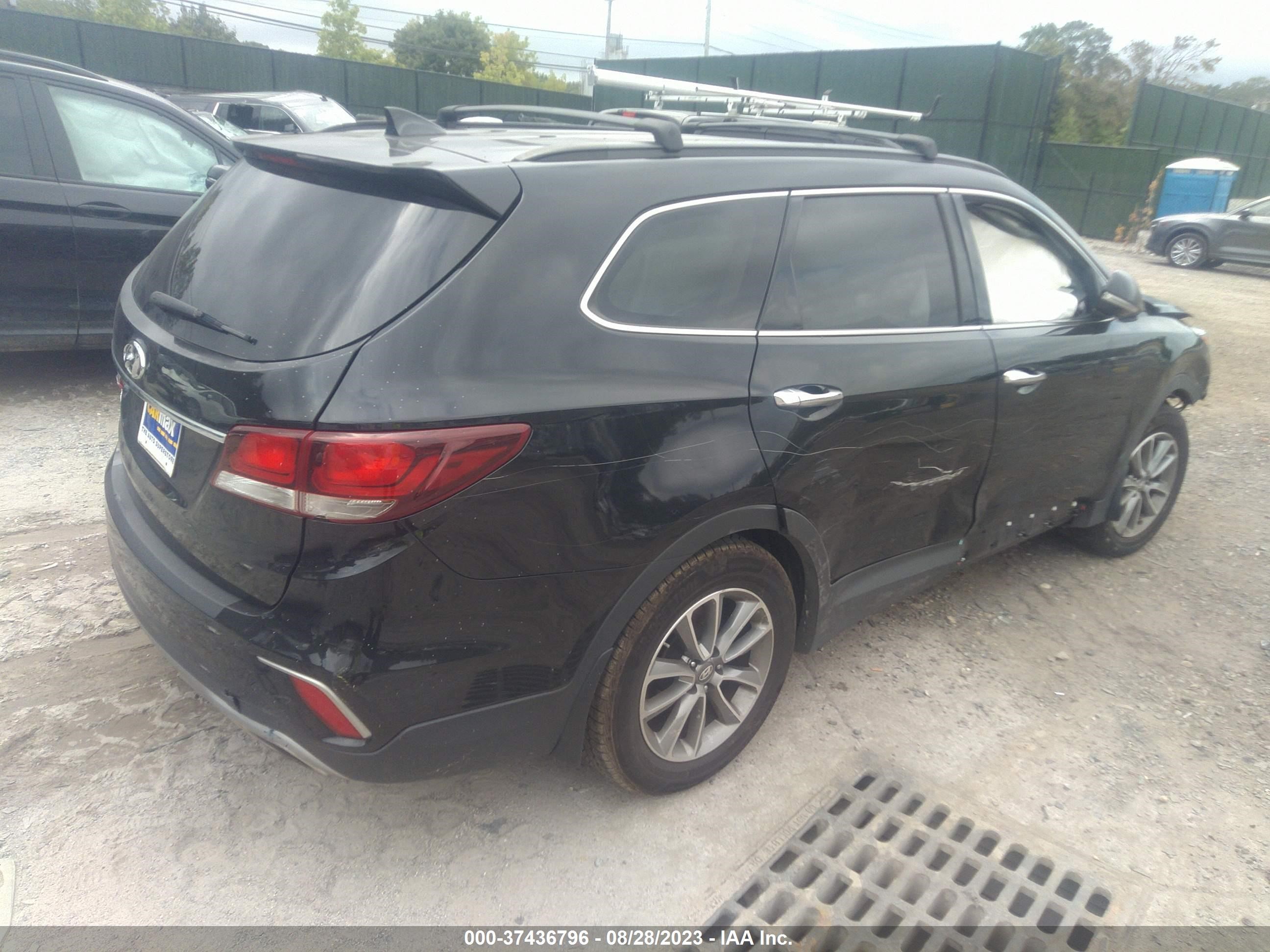 Photo 3 VIN: KM8SM4HF6JU259725 - HYUNDAI SANTA FE 