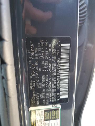 Photo 12 VIN: KM8SM4HF8GU135495 - HYUNDAI SANTA FE 