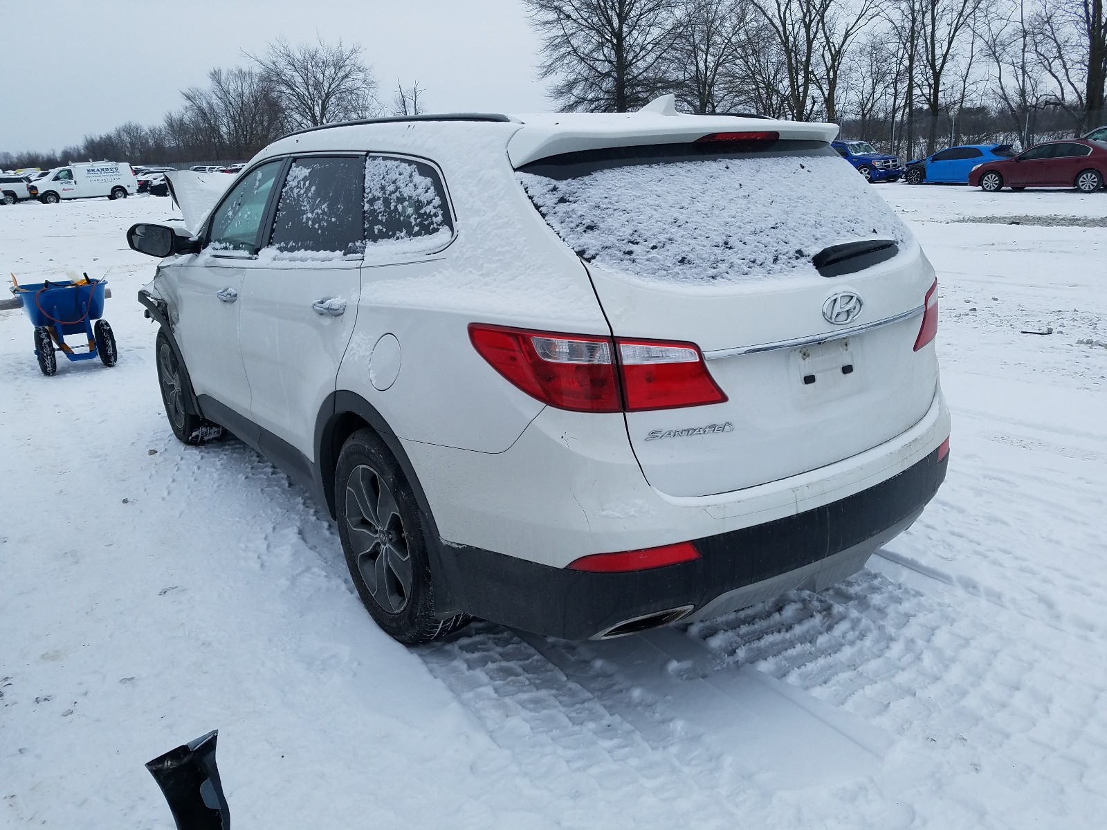 Photo 2 VIN: KM8SM4HF8GU156198 - HYUNDAI SANTA FE S 