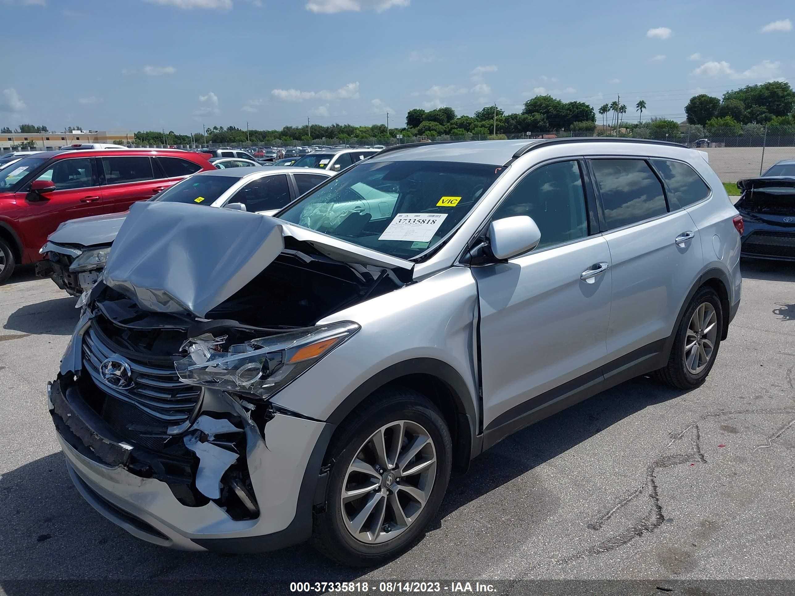 Photo 1 VIN: KM8SM4HF8JU264084 - HYUNDAI SANTA FE 