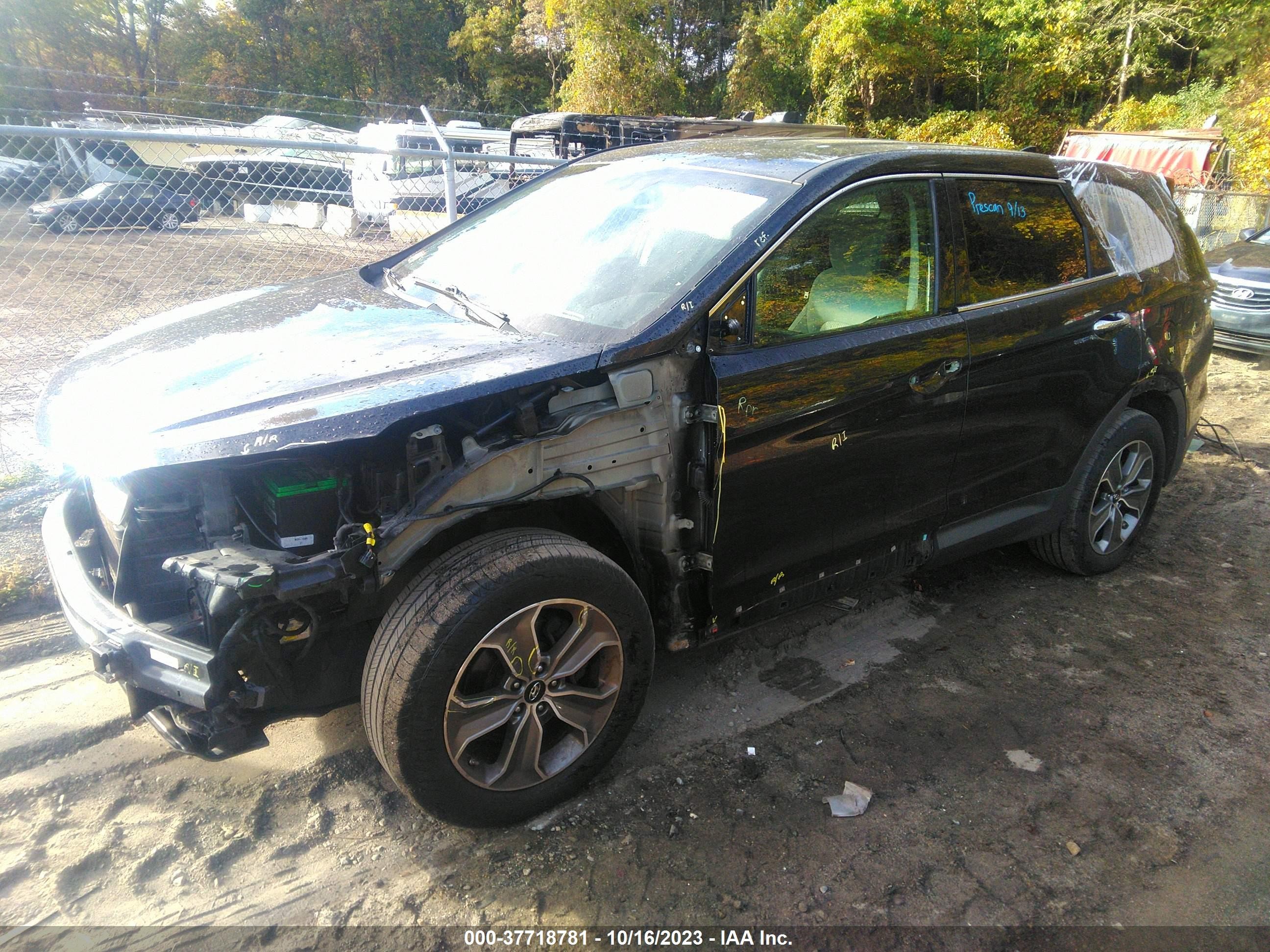 Photo 1 VIN: KM8SMDHF2DU014358 - HYUNDAI SANTA FE 